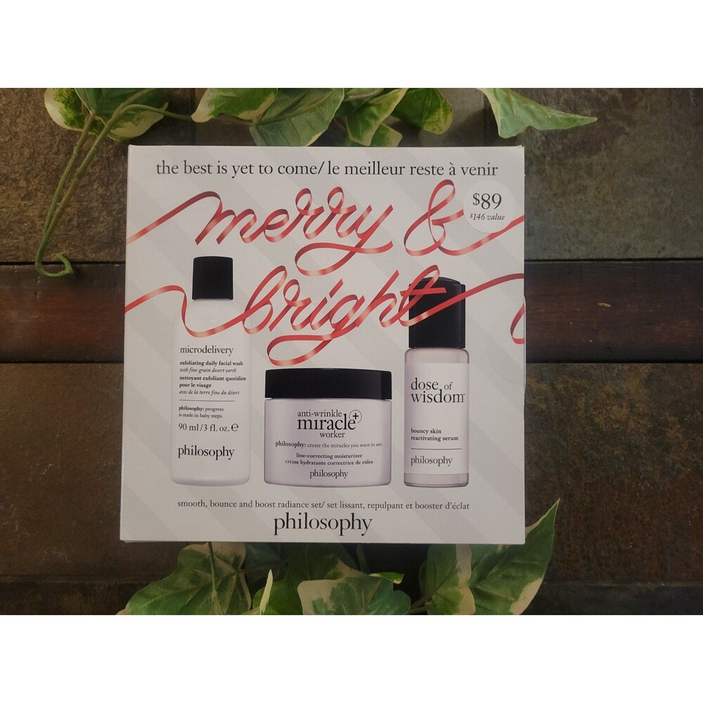 PHILOSOPHY Anti-wrinkle Miracle Skin Care, A Dose Of Wisdom And Microdelivery